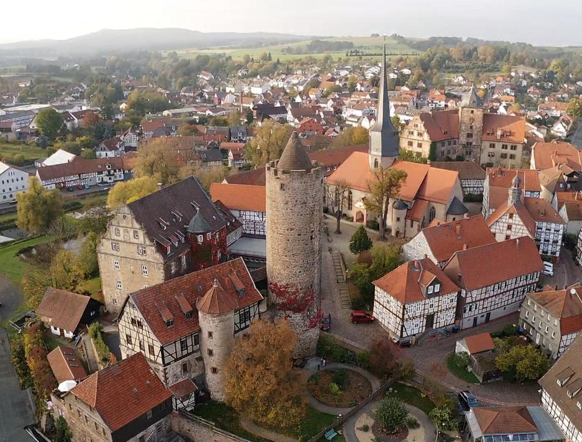 Alte Foersterei - Elegantes Apartment In Der Historischen Hinterburg Schlitz - Nahe Fulda Und Bad Hersfeld Luaran gambar