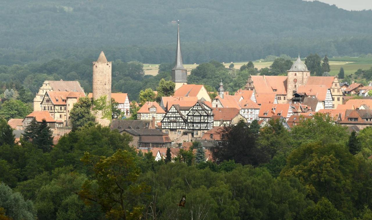 Alte Foersterei - Elegantes Apartment In Der Historischen Hinterburg Schlitz - Nahe Fulda Und Bad Hersfeld Luaran gambar