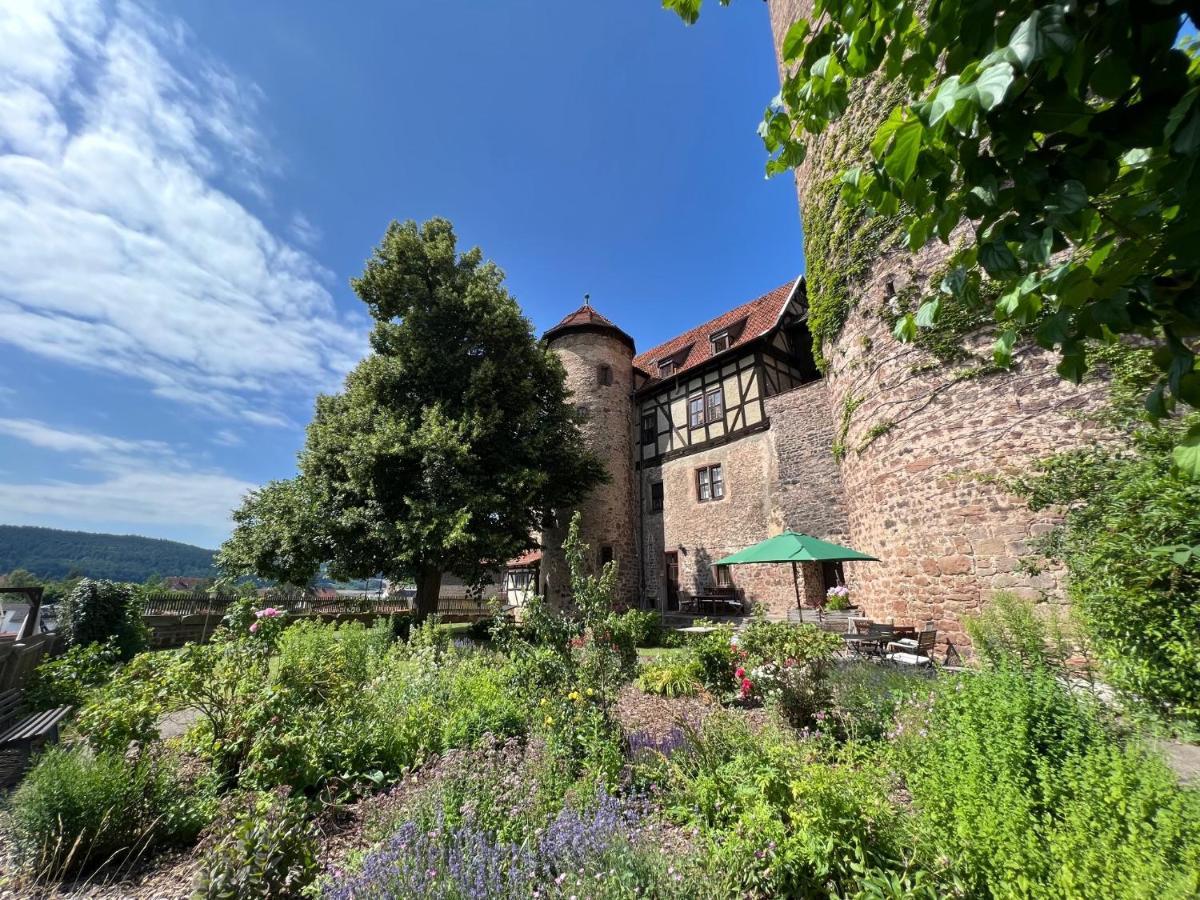 Alte Foersterei - Elegantes Apartment In Der Historischen Hinterburg Schlitz - Nahe Fulda Und Bad Hersfeld Luaran gambar